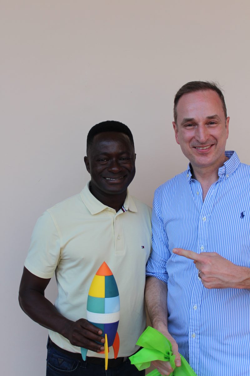 Medpharma mit Gründer Yaw Asamoah & Karsten Wulf
